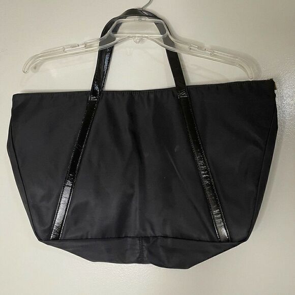 Givenchy parfums black nylon medium zip tote shopper handbag - Picture 8 of 10